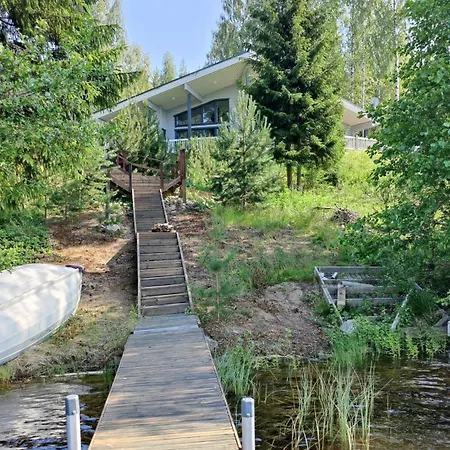 Beautiful House And Sauna On The Lake, 175 M2 别墅 拉彭兰塔