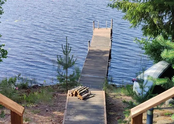 Βίλα Beautiful House And Sauna On The Lake, 175 M2 *